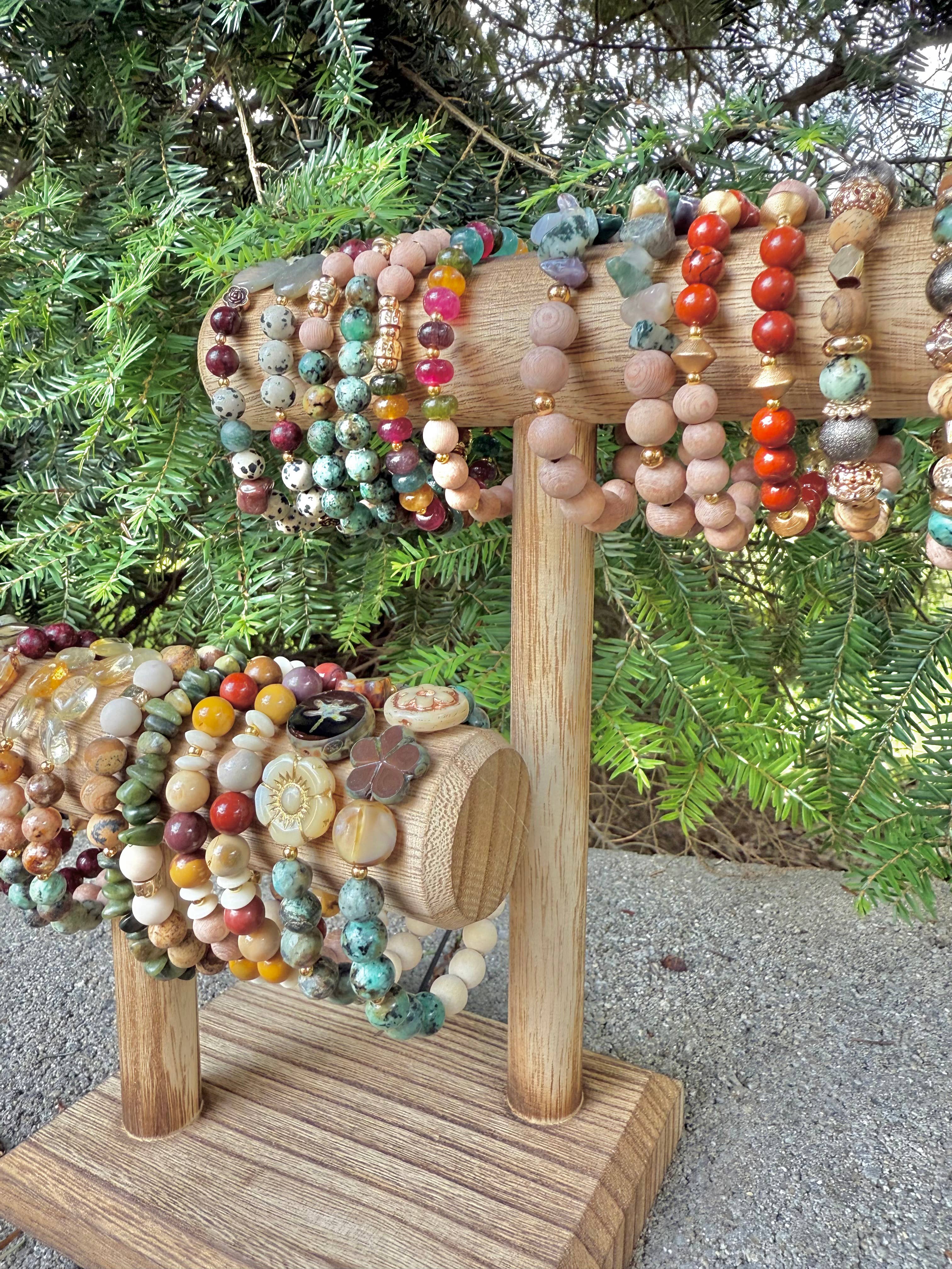 Drops of Wellness Goods – Engroshandel Perlearmbånd – Efterårssmykker, Stablearmbånd, The Ada3