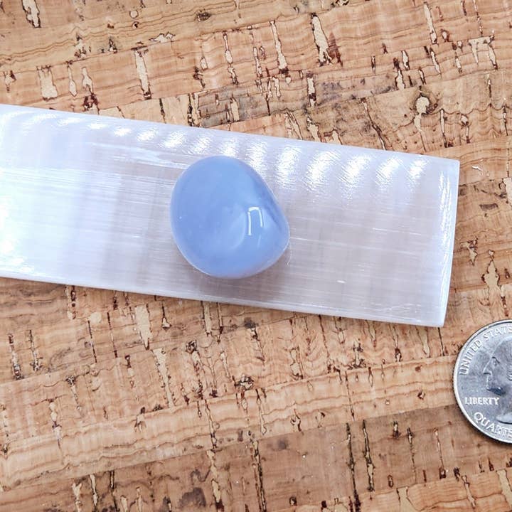 Meraki Gemstones - Wholesale Spiritual stone/crystal - Selenite Charging Bar/Plate - Plain - Approx. 10cm Long3