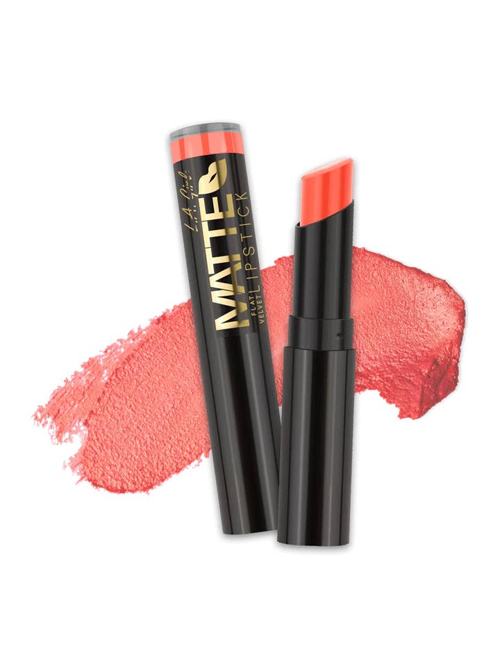 LA Girl GLC805 Matte Flat Velvet Lipstick Sunset Chic - 3pc for wholesale by PINEAPPLE Beauty