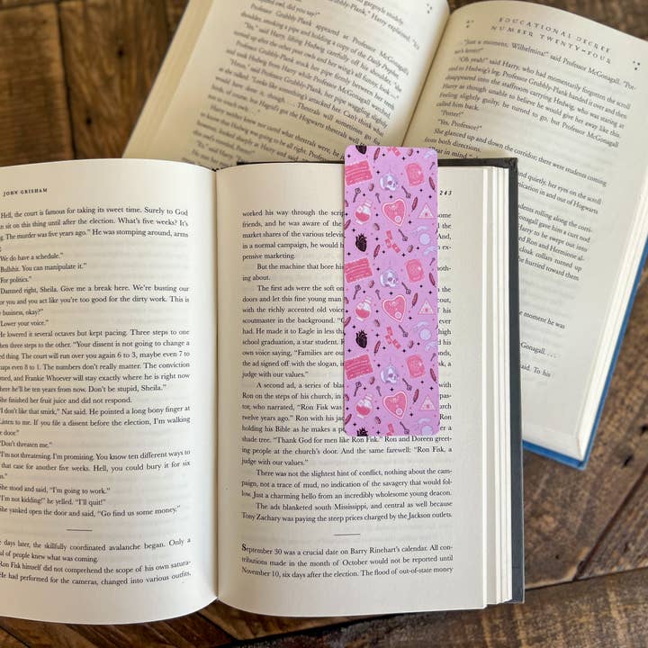 Little Turkey Shoppe - Wholesale Bookmark - Witchy Vibes Bookmark Set, Potions, Halloween Bookmark