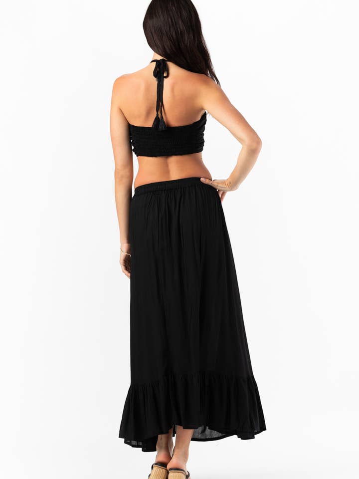 Noir Palma Crop Top for wholesale on Faire6