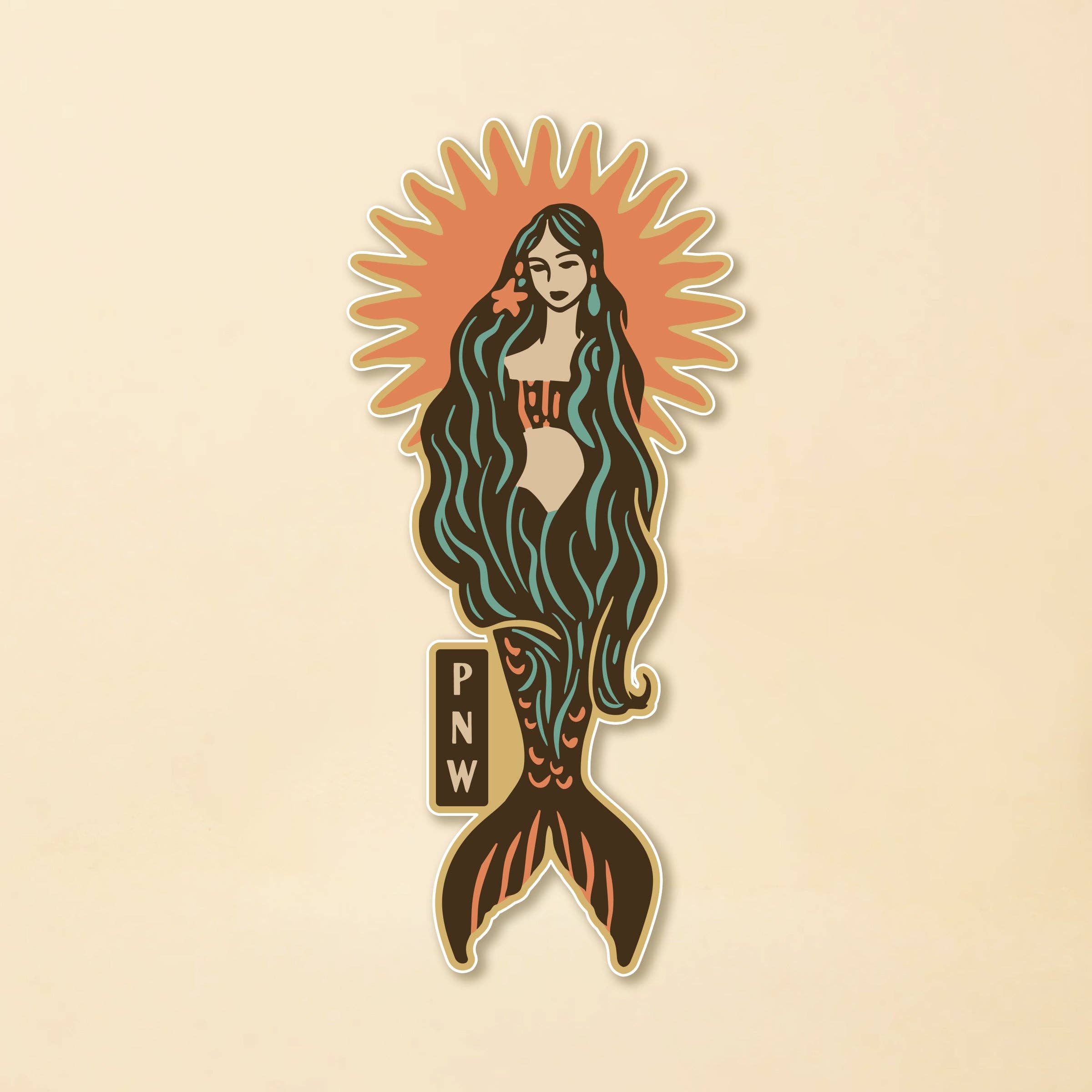 Tender Loving Empire - Wholesale Sticker - PNW Mermaid Sticker