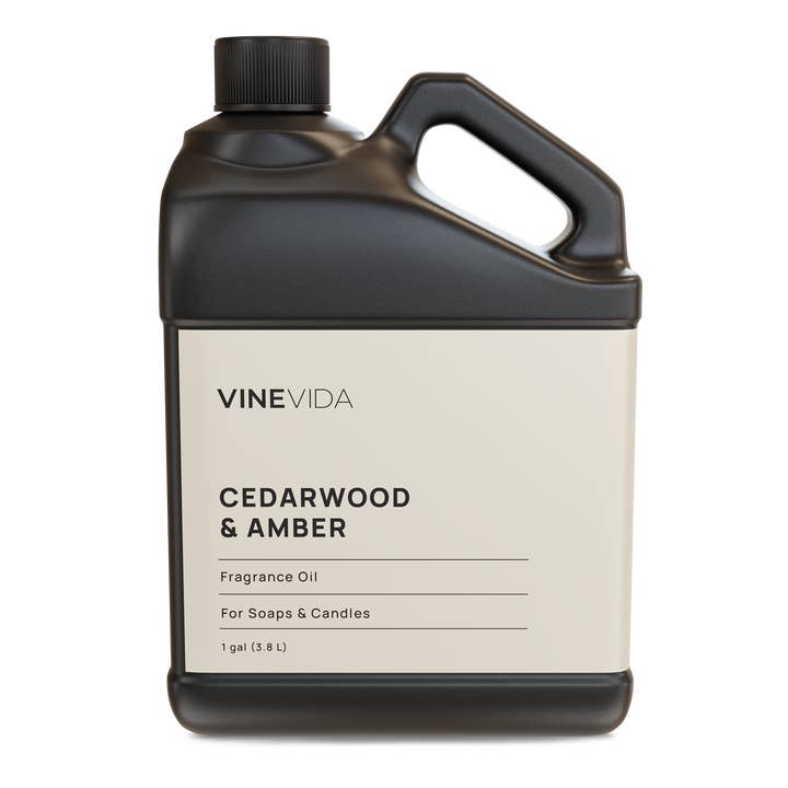 VINEVIDA - Vendita all'ingrosso Olio profumato - Olio profumato al legno di cedro e ambra per saponi e candele3
