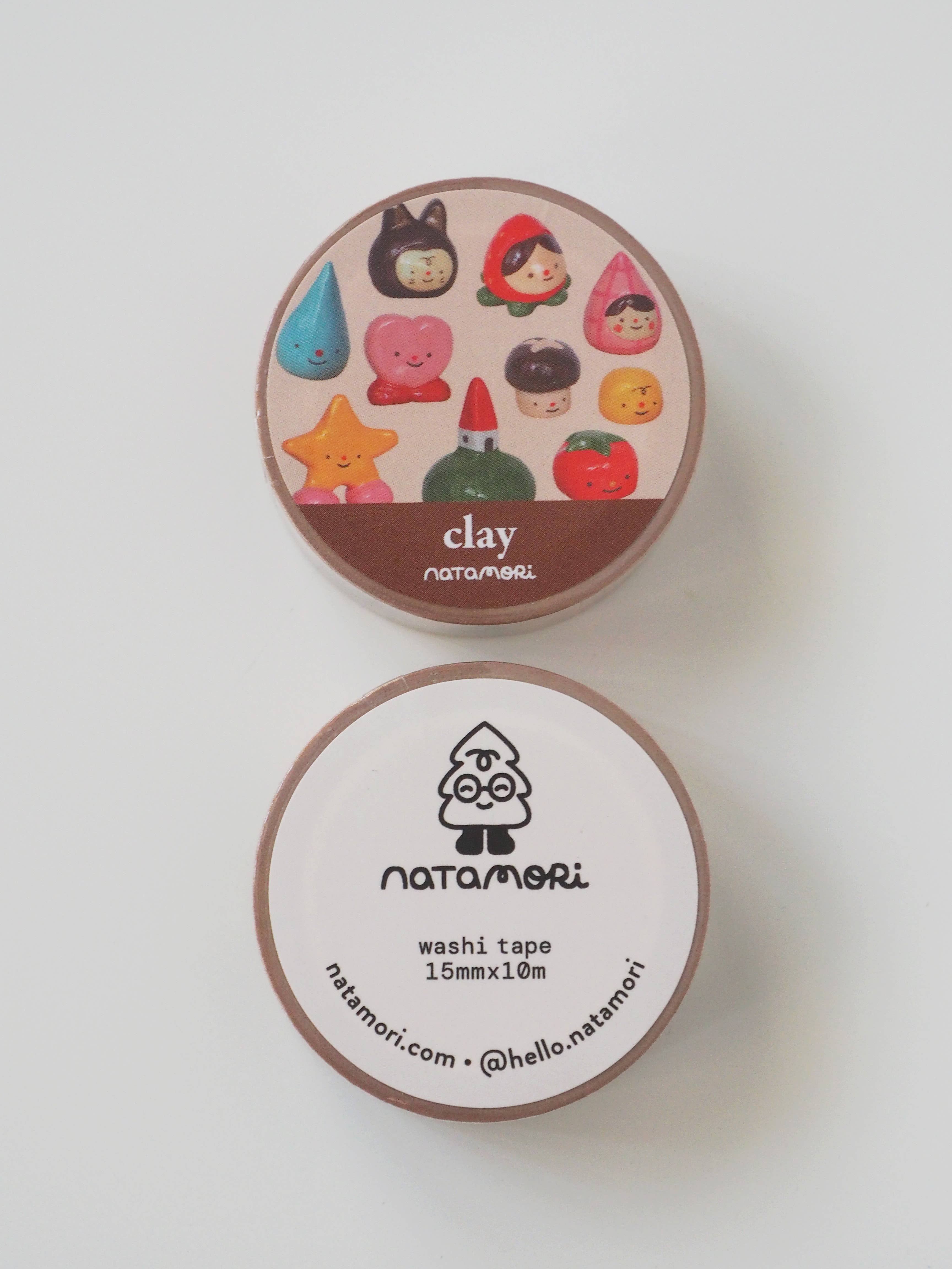 natamori – wholesale Washi tape – Clay — Washi Tape4