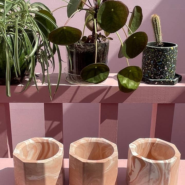 Juego de velas de té (3 piezas) - Earth Brown para venta al por mayor de Made By Robyn