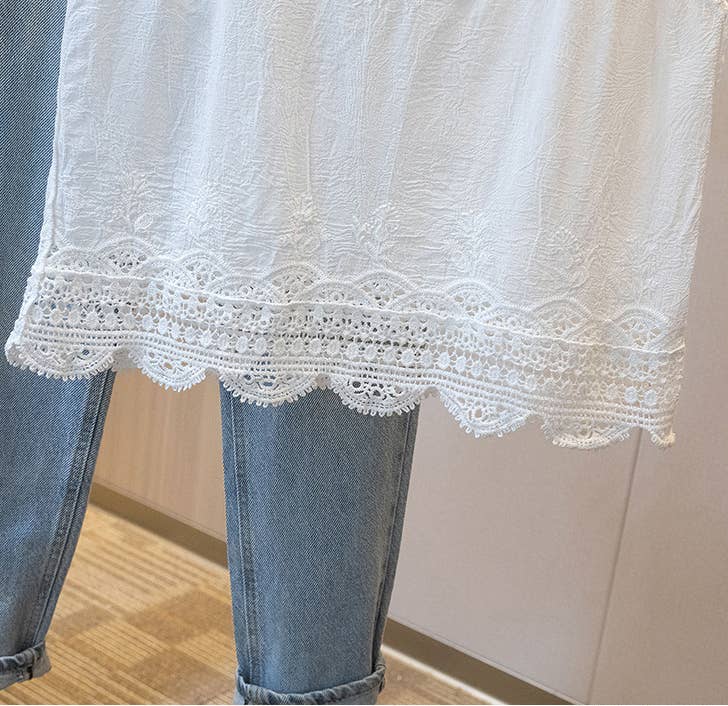 Hope & Sunshine - Wholesale Tank Top - Women's - Lace Embroidered Tank Top9