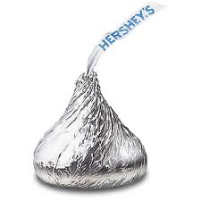 Candy - Hersheys Kisses (Silver Foil) - 2.2 Lbs for wholesale by Wholesale2go