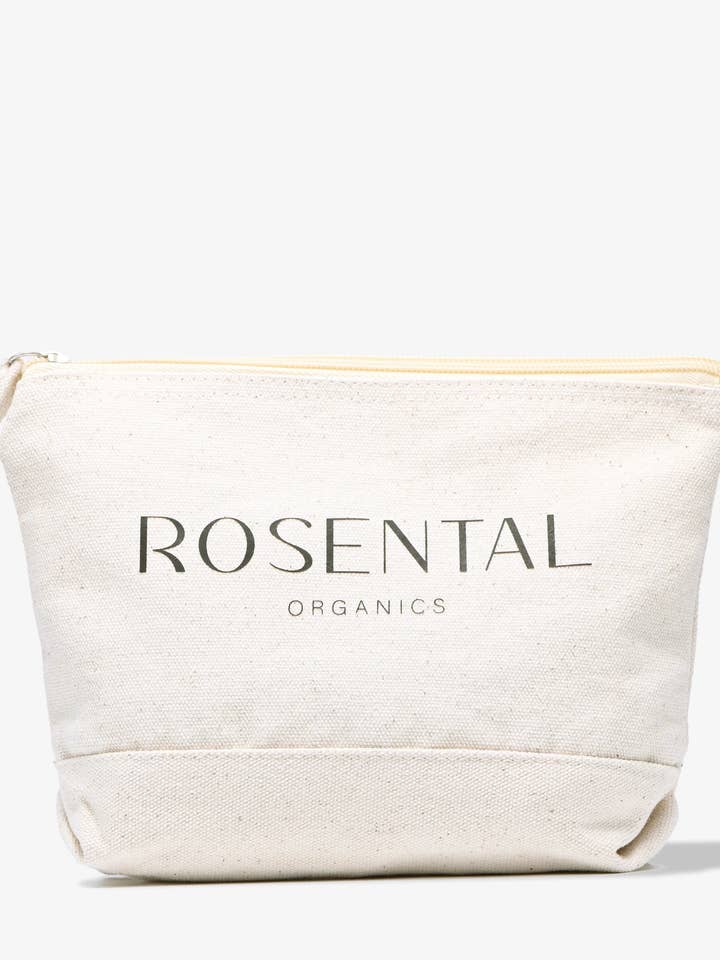 Beauty taske i 100 % økologisk bomuld for engroshandel hos Rosental Organics