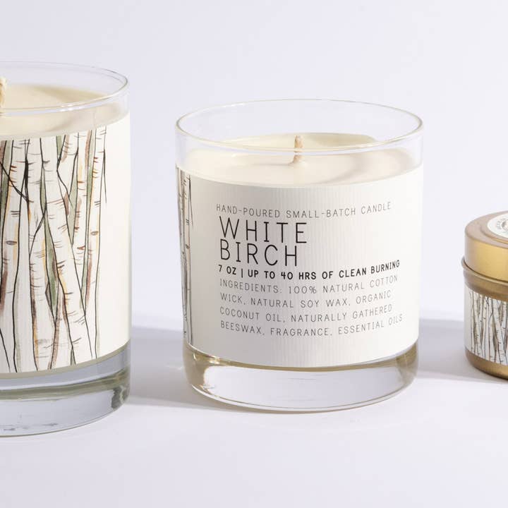 Just Bee - Wholesale Jar/Filled Candle - White Birch - Just Bee Candles