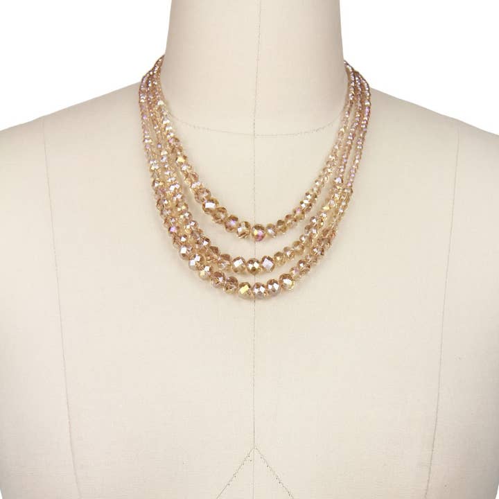 3 Tier Crystal Bead Necklace and other Purchase Wholesale china crystal beads. Free Returns & Net 60 Terms on Faire trending on Faire.