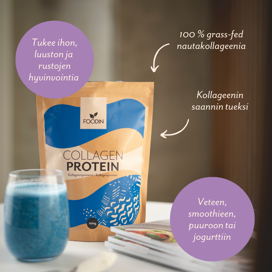 Foodin - Venta al por mayor Proteínas y superalimentos en polvo - Proteína de colágeno, 200 g1