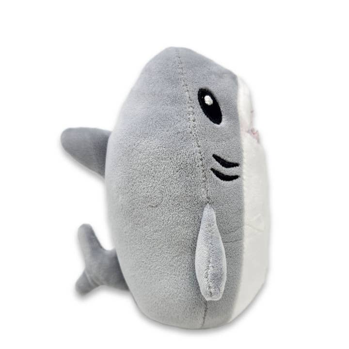 The RGU Group - Wholesale Stuffed/Plush Toy - Kids & Baby - Squishy Shark Plush Animal Sitting 6" Tall