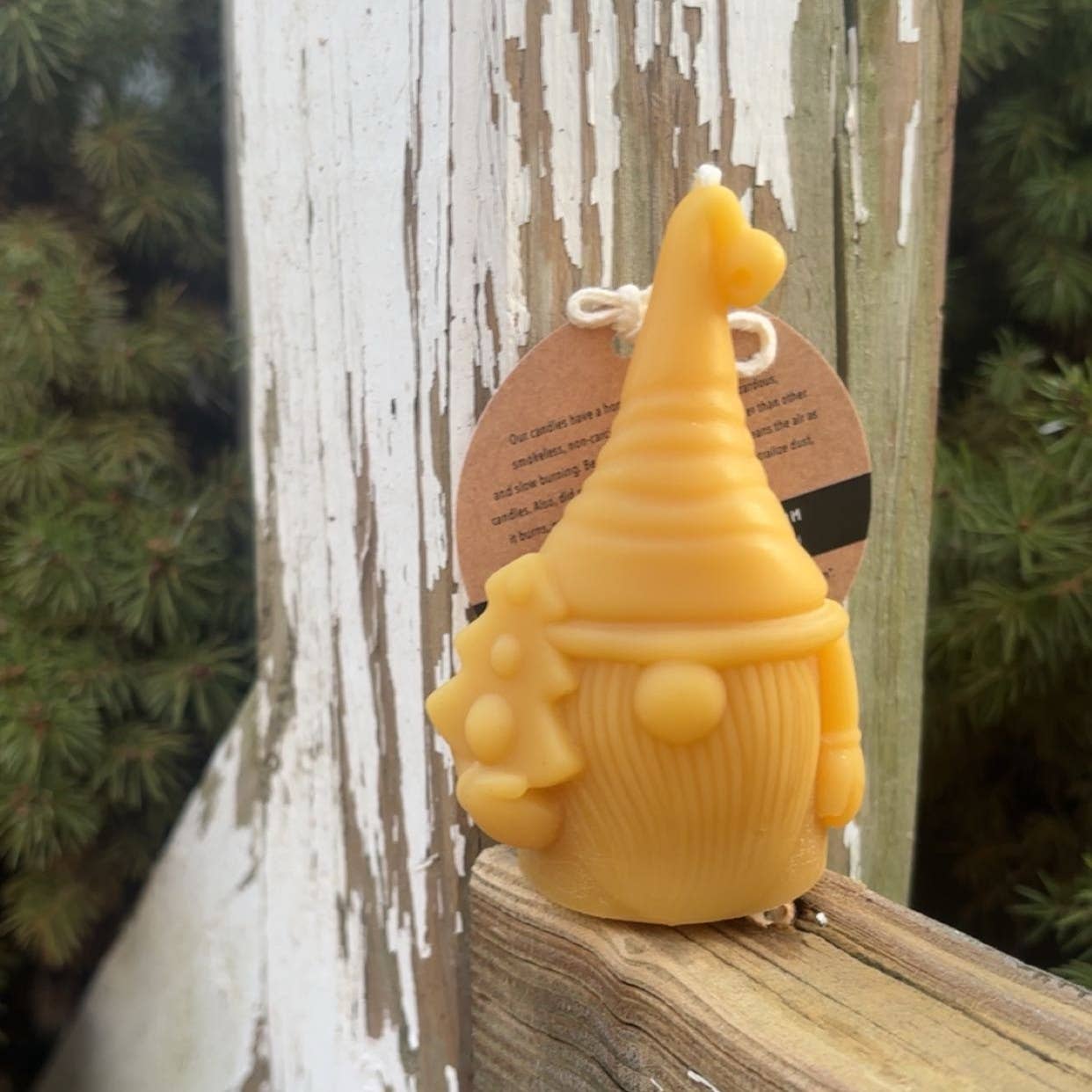 The Holton Homestead - Wholesale Novelty Candle - Beeswax Holiday themed Gnome Candles 2