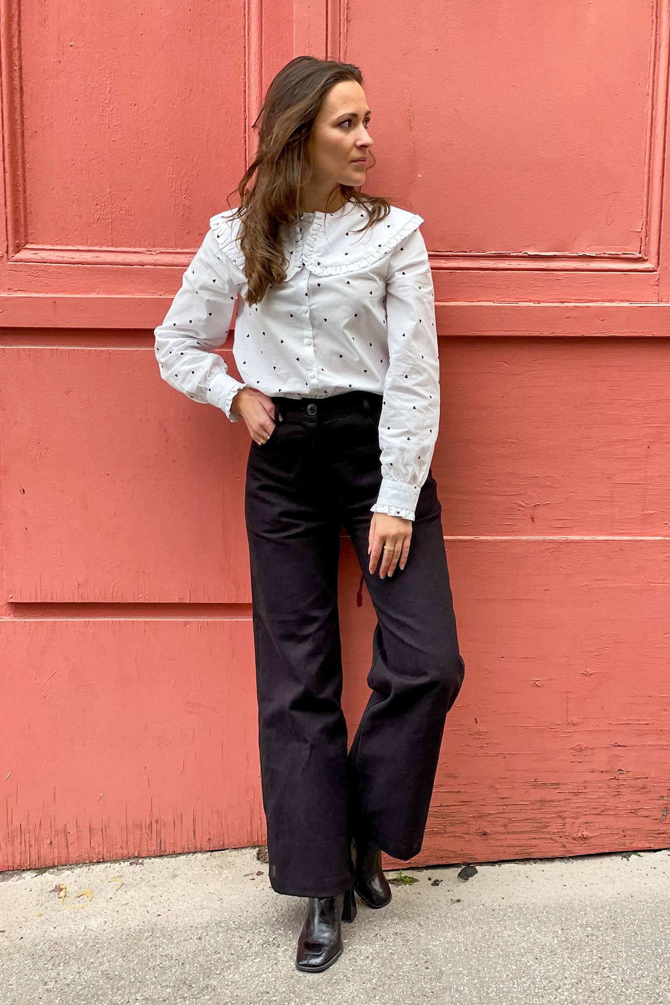 Cha' coud - Wholesale Craft Sewing Kit - Sewing pattern - The Paula shirt8