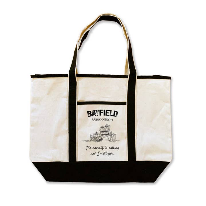 Sockprints - Wholesale Tote Bag - Women's - Personalized Location Travel Shopping Totes in 2 Bag Sizes