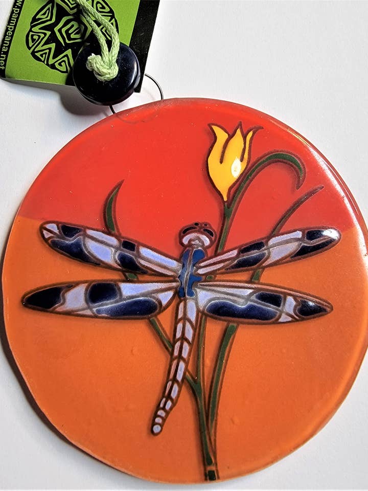 Dragon Fly Ornament / Suncatcher for wholesale by Pampeana