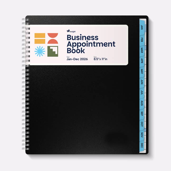 BLUE A4 2026 Jan-Dec Appointment Book & Planner for wholesale by Ensight
