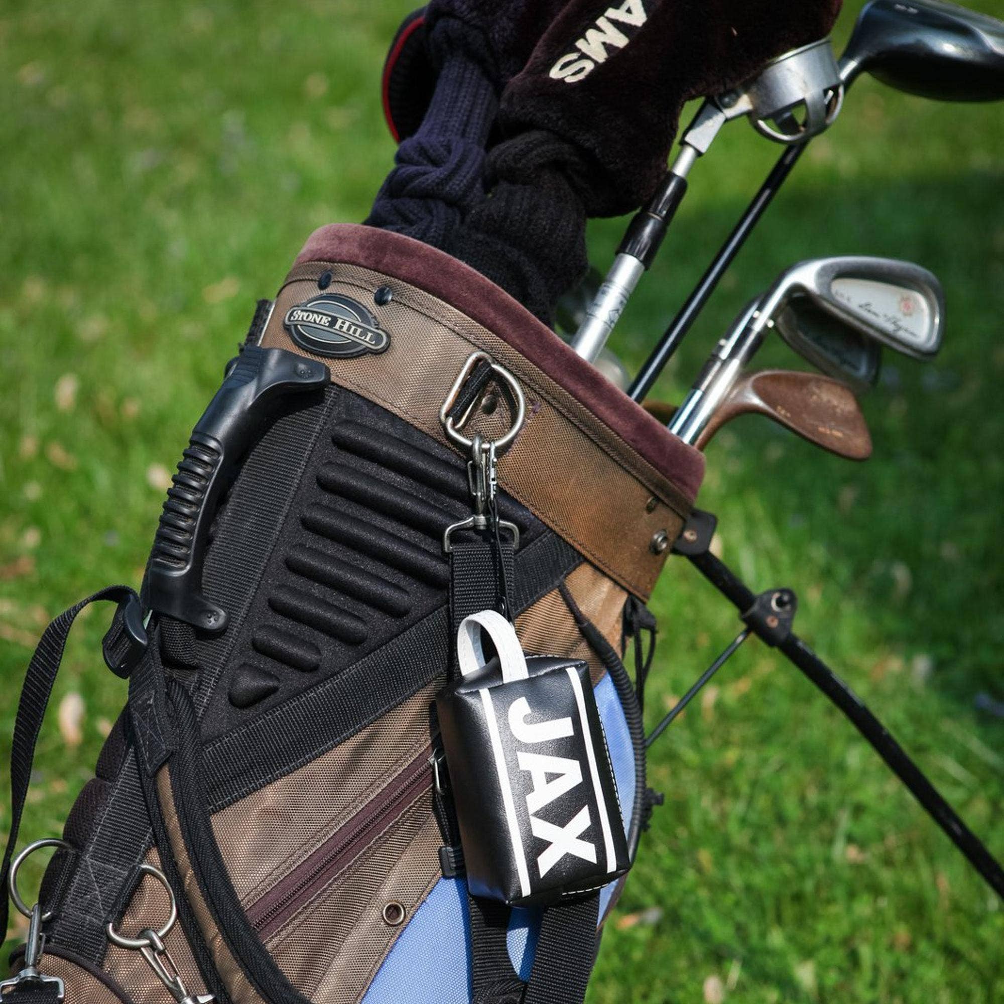 Anne Cate - Wholesale Keychain - Unisex - BOS (Boston) City Abbreviation Multi-Use Mini Bag Keychain4