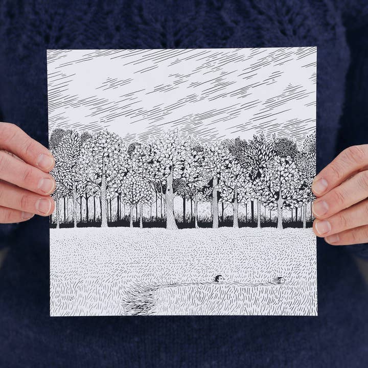 Summer Explorers | Screen-Print | Made in Vermont for wholesale by As Little Cooking as Possible