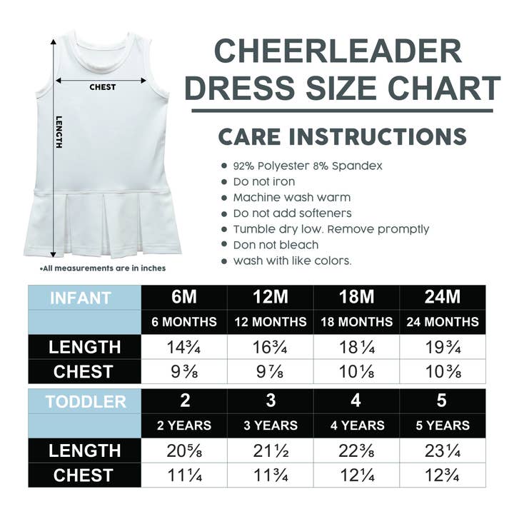 Vive La Fete - Wholesale Dress - Kids - Vive La Fete Blue Gold Sleeveless Cheerleader Dress