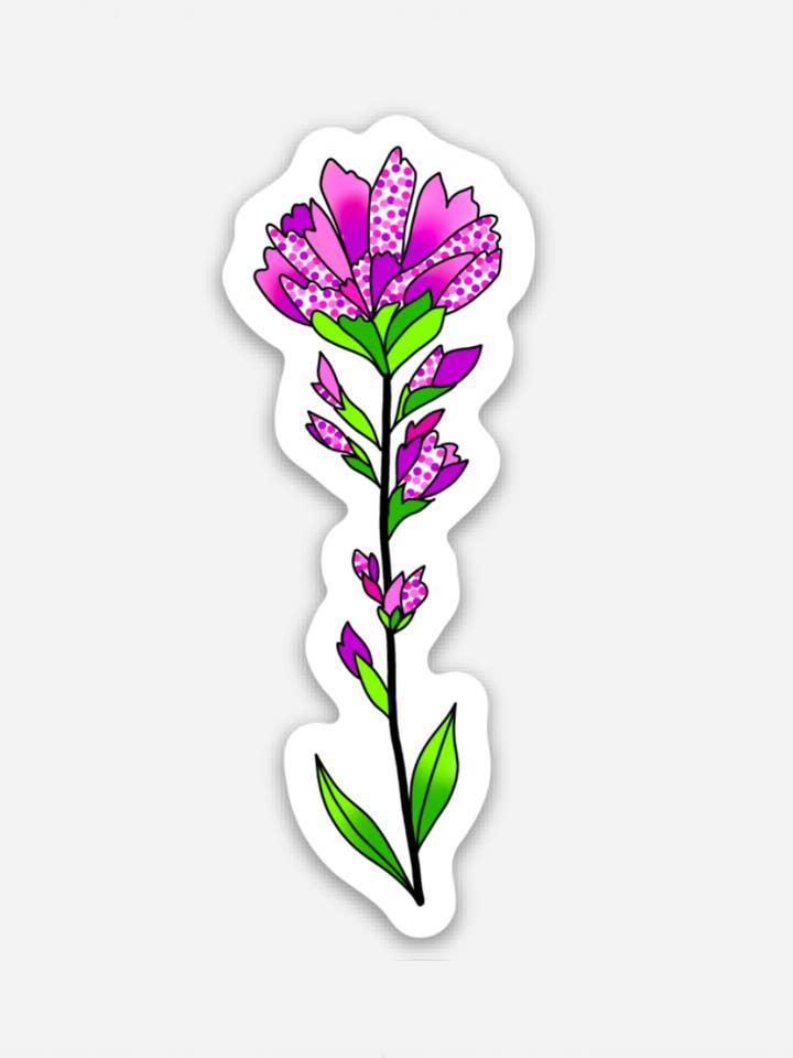 Prairie Fire Sticker for wholesale by Liminal Moon Art Club