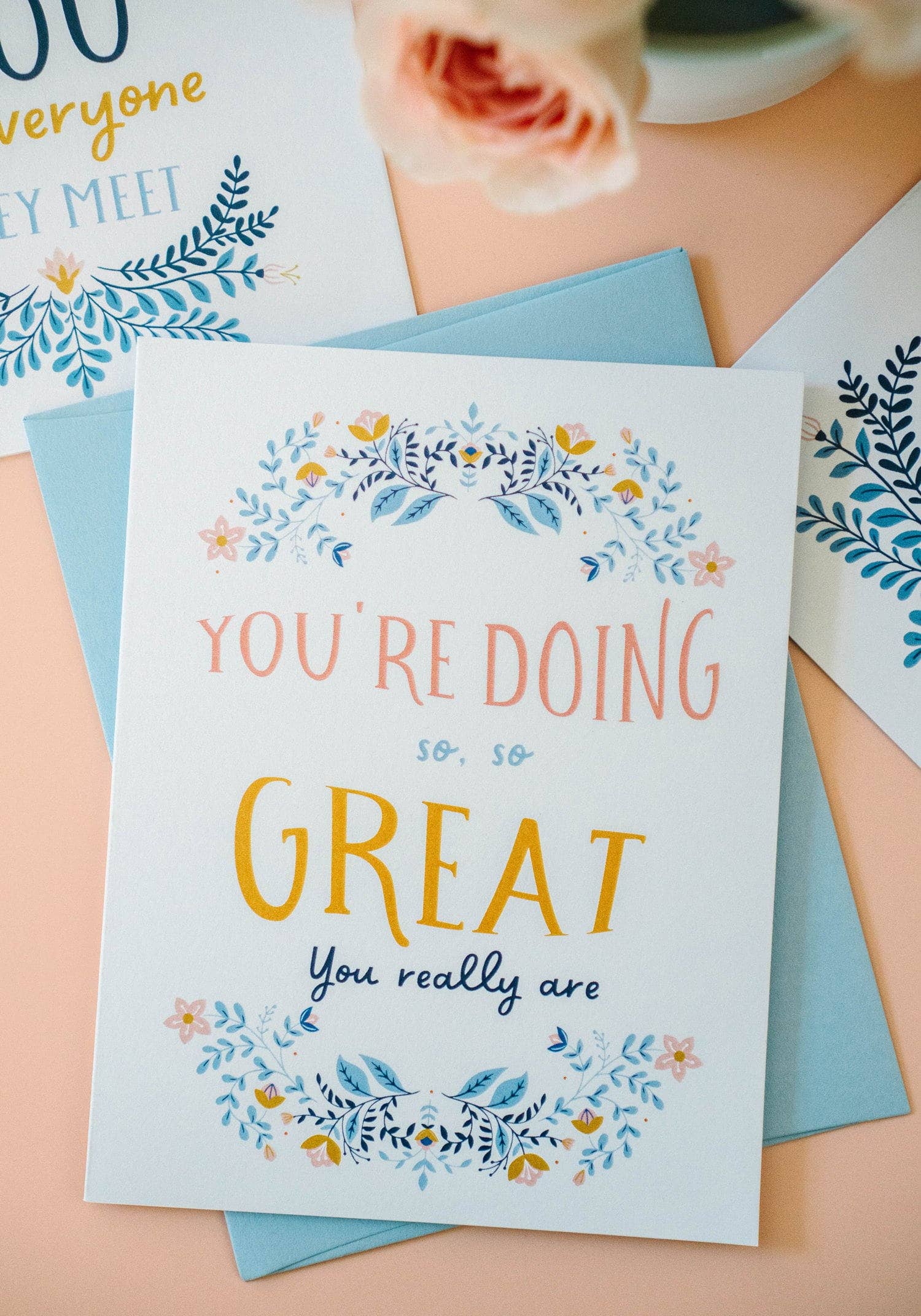 Honestly Relatable - Wholesale Encouragement Card - You're Doing Great, You Really Are - Encouragement Card2
