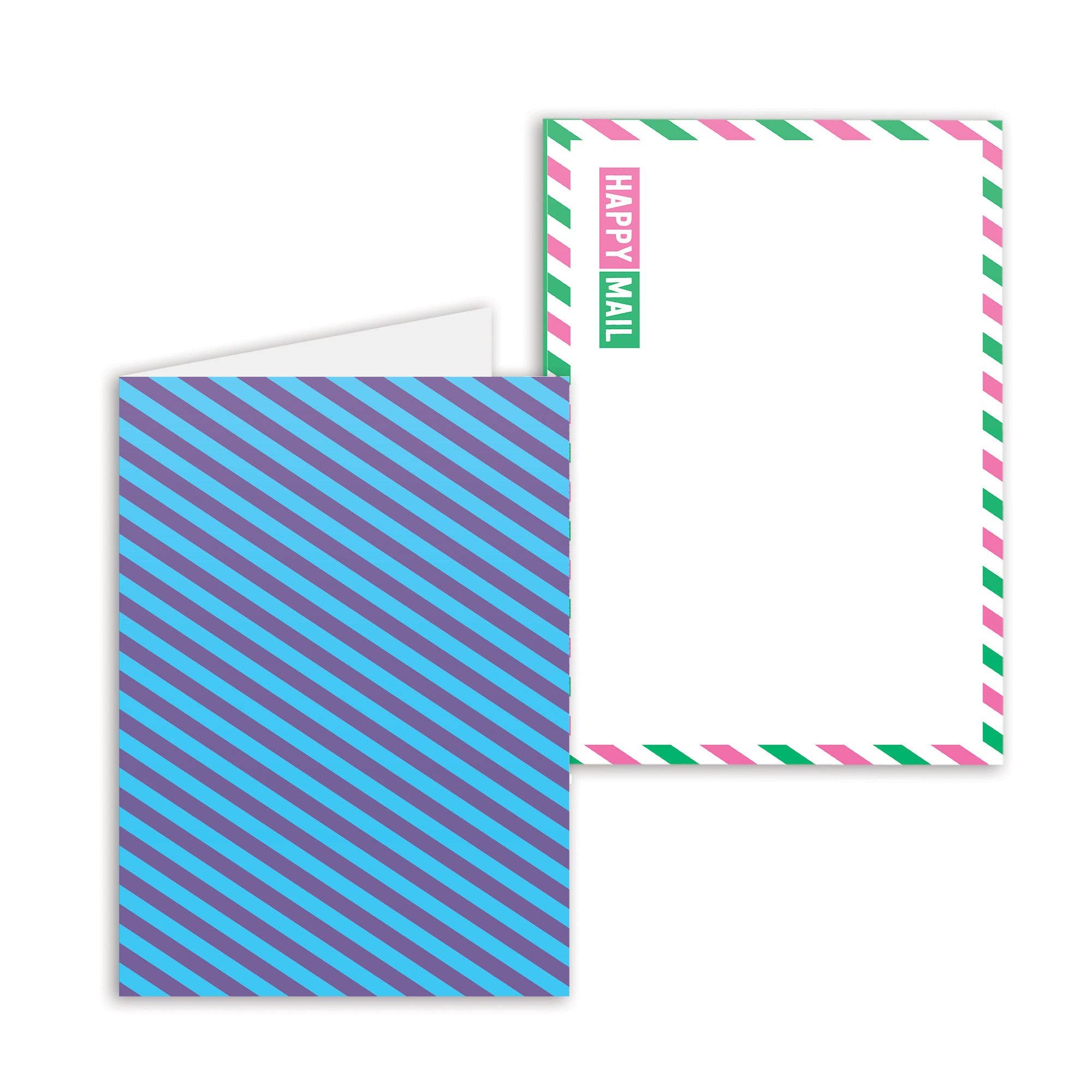 Pipsticks - Wholesale Stationery/Notecard Set - Happy Mail Medley Notecard Pack (12ct)8