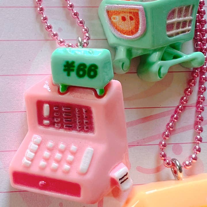 Pop Cutie Accessories & Gifts - Europe - Wholesale Kids necklace – Kids - Kawaii Supermarket Handmade Necklace – Stocking Stuffer Gift3