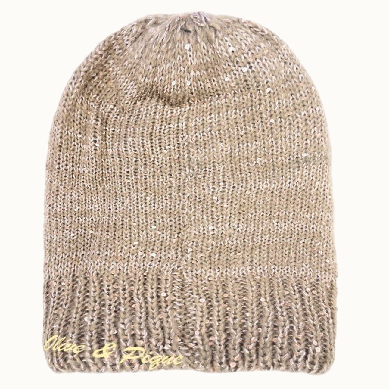 Olive & Pique - Wholesale Beanie - Women's - Sequin Lurex Slouchy Beanie4