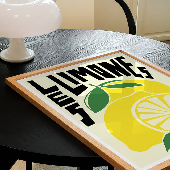Natalie Cass Art - Wholesale Art Print - Les Limones Art Print2