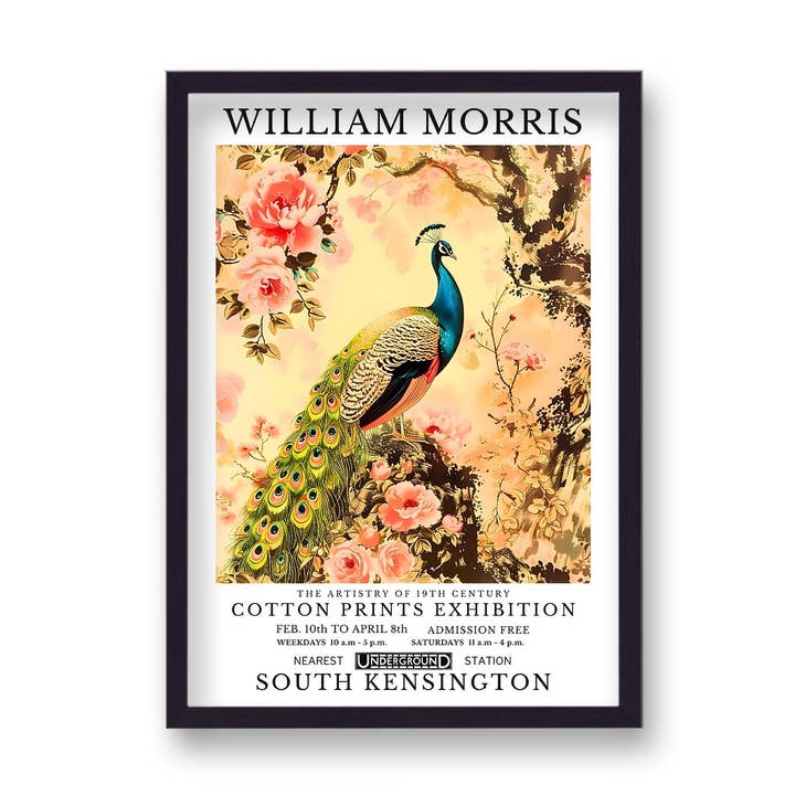 William Morris Inspired Birds 63 for wholesale by Gallery Print and Art