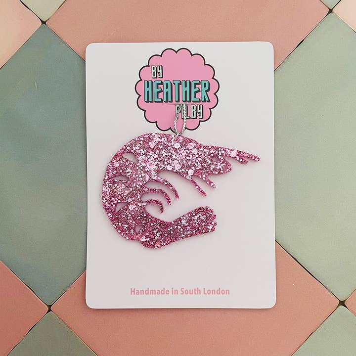 Decorazione Natalizia a Forma di Gamberetto per la vendita all'ingrosso da parte di By Heather Filby