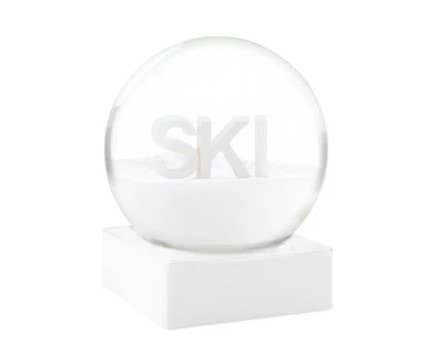CoolSnowGlobes - Wholesale Snow Globe - SKI Word Snow Globe 0