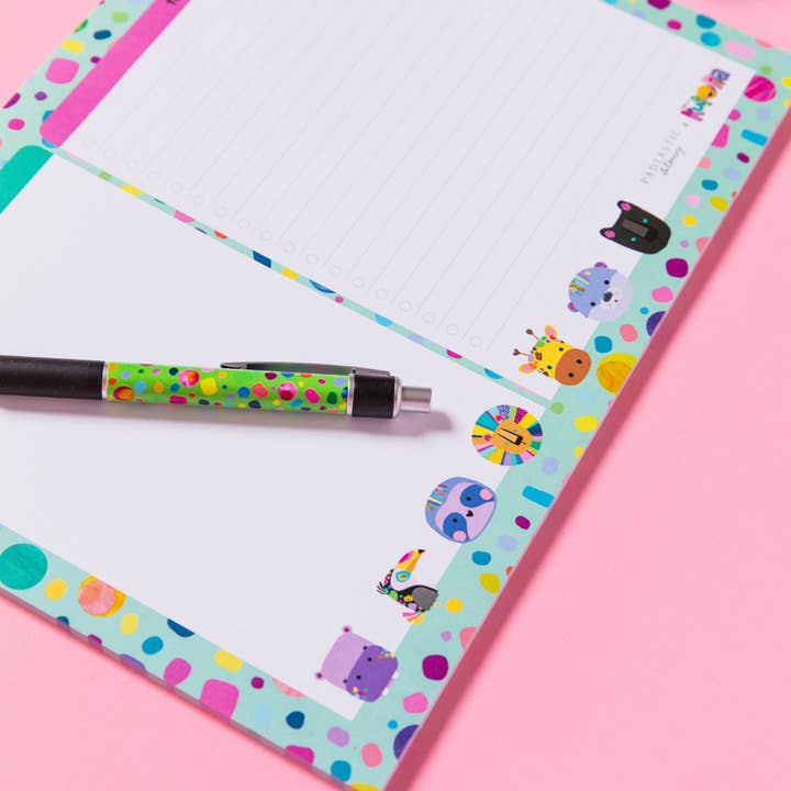 Padtastic Stationery - Wholesale Pen - Green Pebbles Pen4