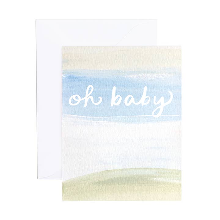 Carte de vœux Ravi Baby pour la vente par Evergreen Summer