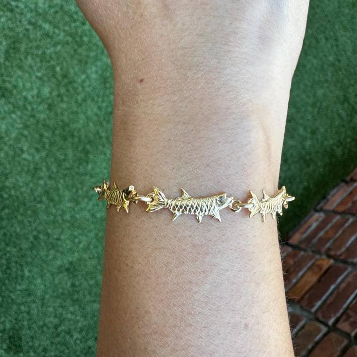 Tarpons om je pols Armband voor wholesale door Lexi Jewelry