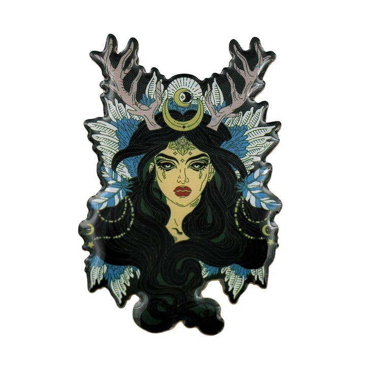 Enchantress Sorceress Wiccan Druid or Witchy Enamel Pin and other Purchase Wholesale druid. Free Returns & Net 60 Terms on Faire trending on Faire.