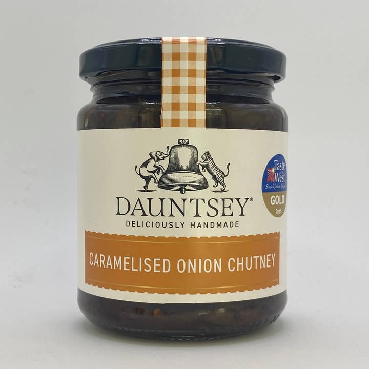 Caramelised Onion Chutney 270 g for wholesale by Dauntsey Preserves