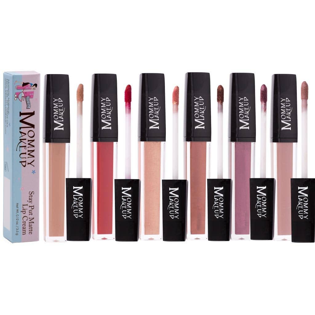 Mommy Makeup - Wholesale Lipstick - Stay Put Matte Lip Cream, Kiss Proof Lipstick - Heather6