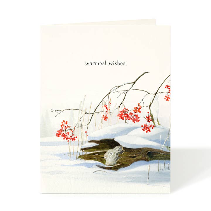 Rabbit Hollow - Tarjetas navideñas para venta al por mayor de Felix Doolittle