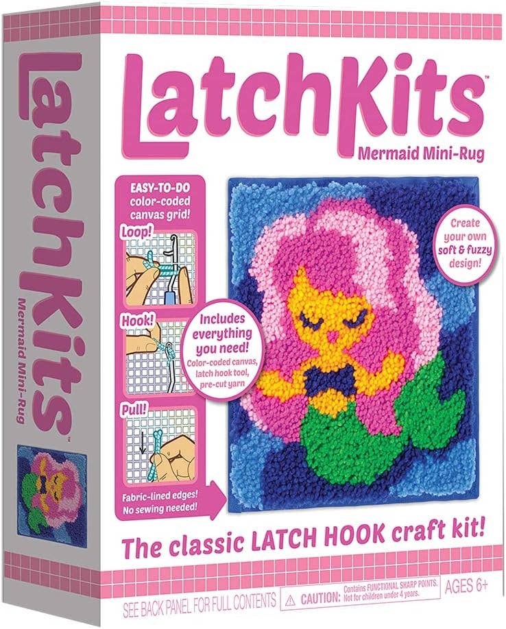 Play Monster - Wholesale Craft Sewing Kit - Latchkits Craft Kits - Mermaid - Kids Arts and Crafts1