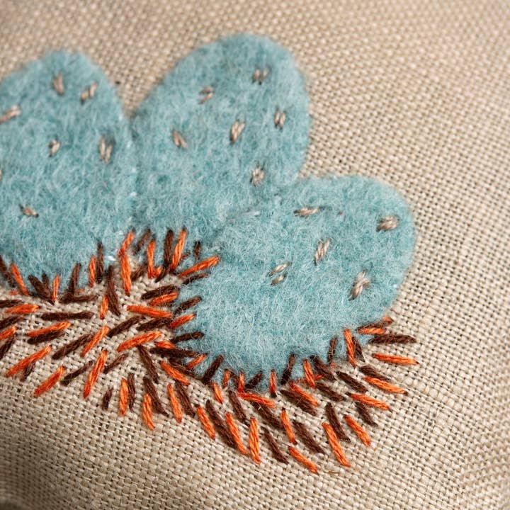 Corinne Lapierre Limited - Wholesale Embroidery/Cross Stitch Supplies - Linen Lavender Bags Embroidery Kit - Spring Garden