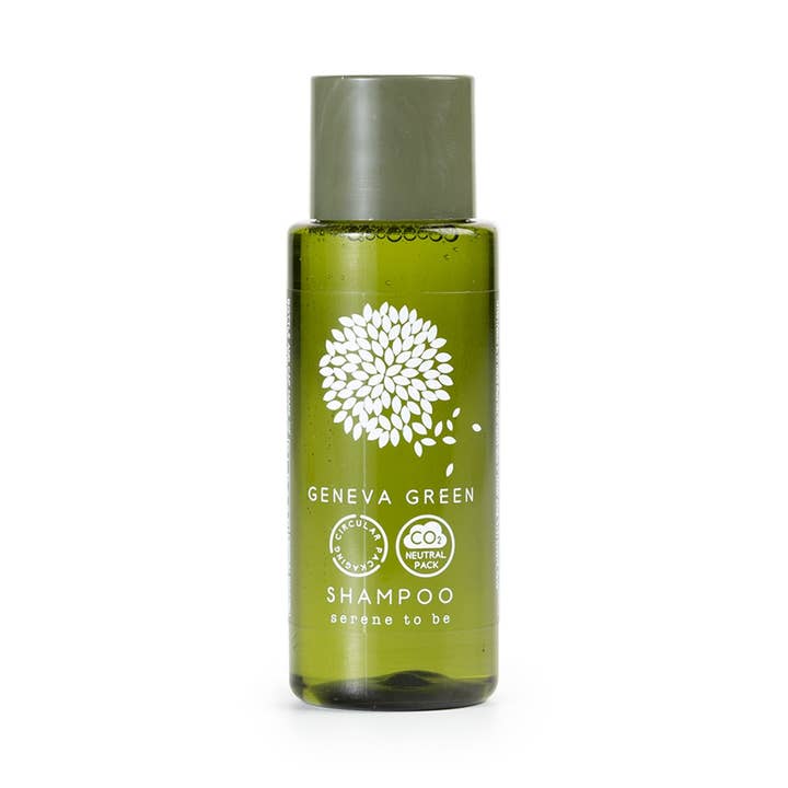 Geneva Green Shampoo (1.01 Fluid Ounce) - 300Pack for wholesale by GFL Cosmetics