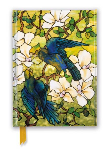 Louis Comfort Tiffany: Hibiscus And Parrots Journal for wholesale by Texas Bookman