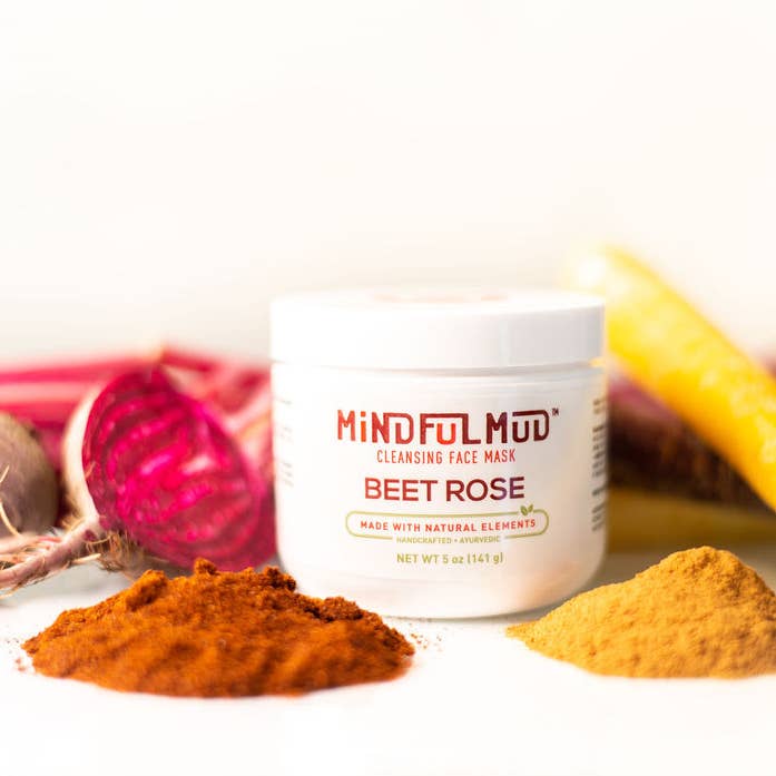 Beet Rose gezichtsmasker voor wholesale door Mindful Mud