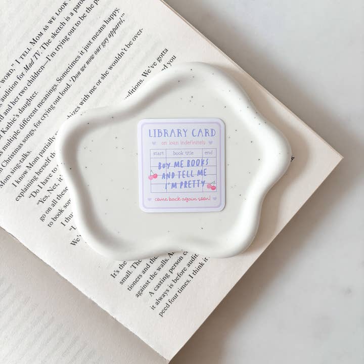 Fleurs on Sunday - Wholesale Sticker - Buy Me Books And Tell Me I'm Pretty Sticker1