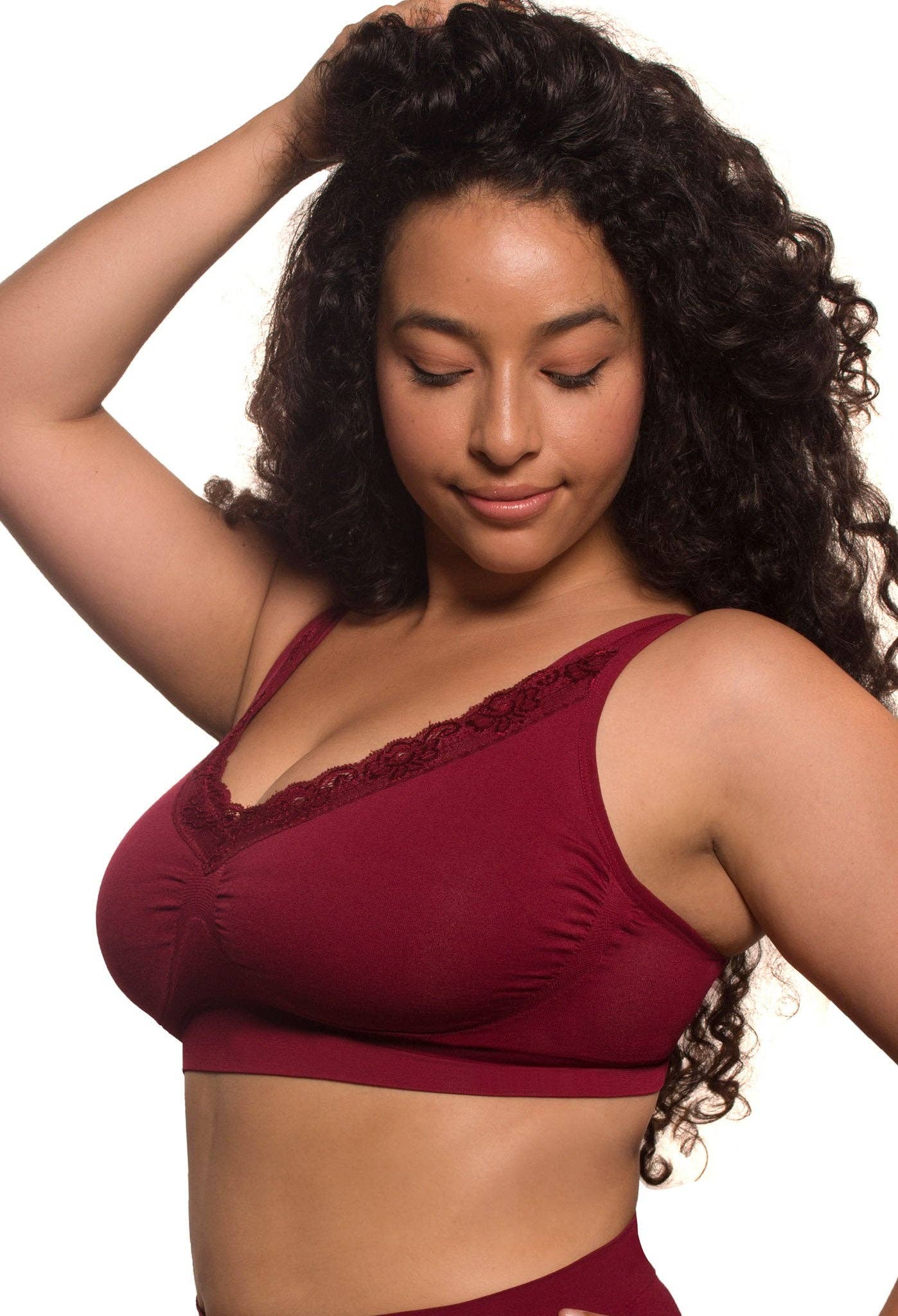 B Free AUSTRALIA - Wholesale Bra - Women's - Lace Minimiser Wire Free Bra1