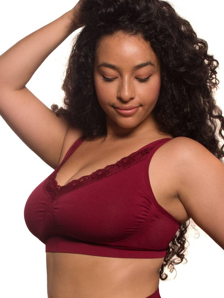 B Free AUSTRALIA - Wholesale Bra - Women's - Lace Minimiser Wire Free Bra1