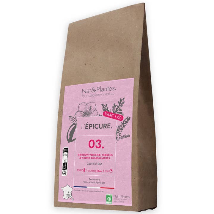 L'Epicure 3 organic bulk 1KG for wholesale by Nat&Plantes