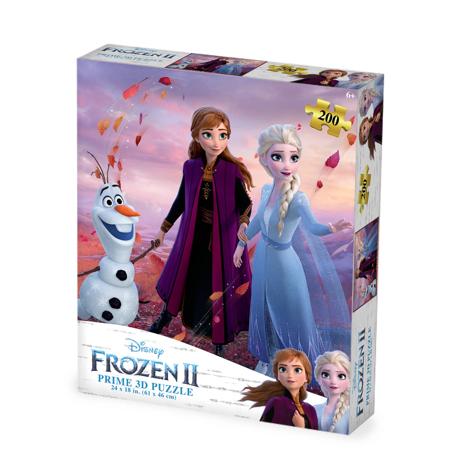 Primemotion, Inc - Wholesale Puzzle - Kids - Disney Frozen 200pc 24x18" #65
